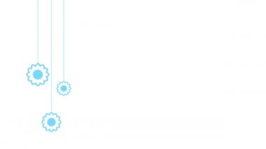 Arapça kaligrafi ile Kurban Bayrağı Tasarımı Grafiği.