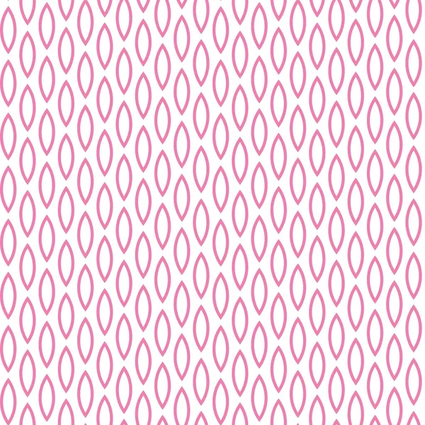 Sweet Pink Geometric Line Circle Abstract Background Seamless Pattern Vector — Stock Vector