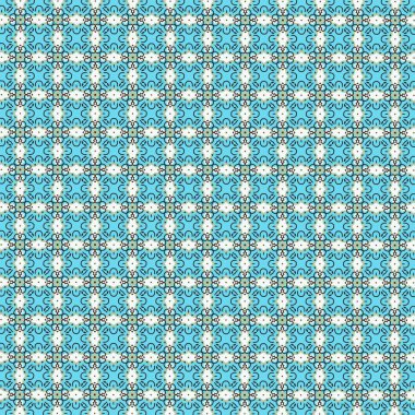 Yaratıcı tasarım arka planı için herhangi bir geometrik şekilden yapılmış kusursuz desen. resimleme