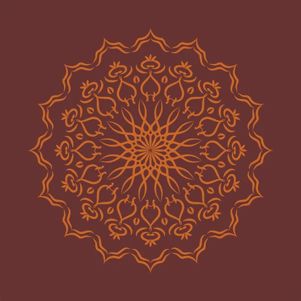Mandala Arte Vintage Colorida Projeto Fundo Védico Indiano Antigo Textura — Fotografia de Stock