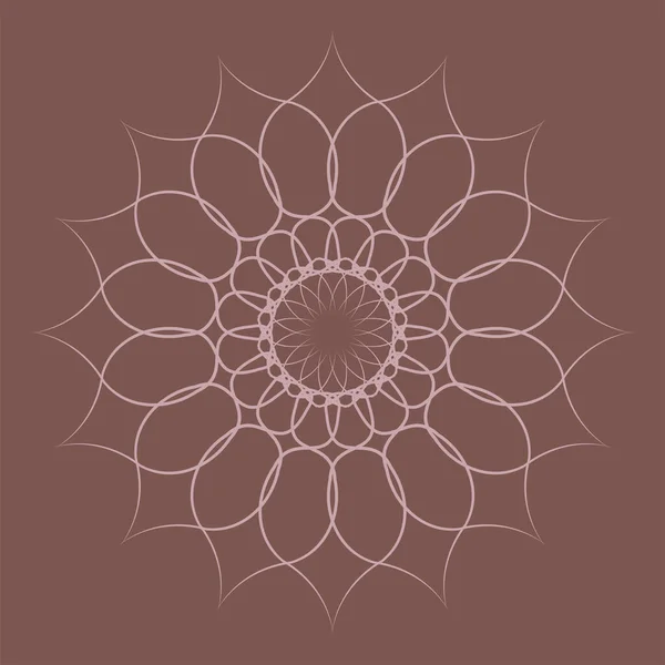 Мандала Красочный Винтажное Искусство Древняя Индийская Ведическая Дизайн Фона Старая — стоковое фото