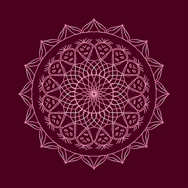 Mandala Bunte Vintage Kunst Alten Indischen Vedischen Hintergrund Design Alte — Stockfoto