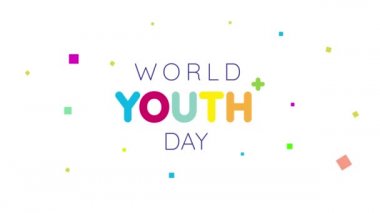 Uluslararası Gençlik Günü için hareket tasarımı