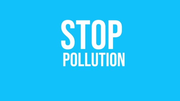 Animación Gráfica Movimiento Para Día Internacional Preservación Capa Ozono Día — Vídeo de stock