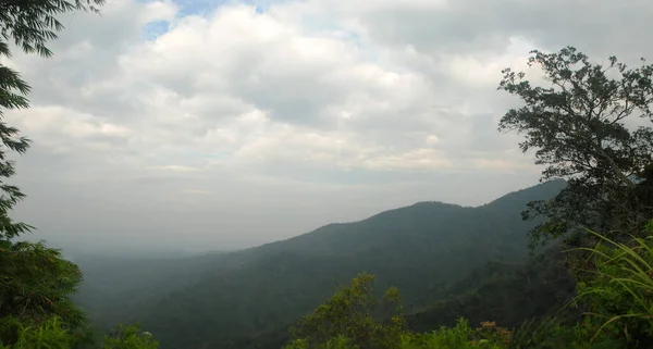 Bella Alba Sulla Catena Montuosa Monte Muria Java Centrale Indonesia — Foto Stock