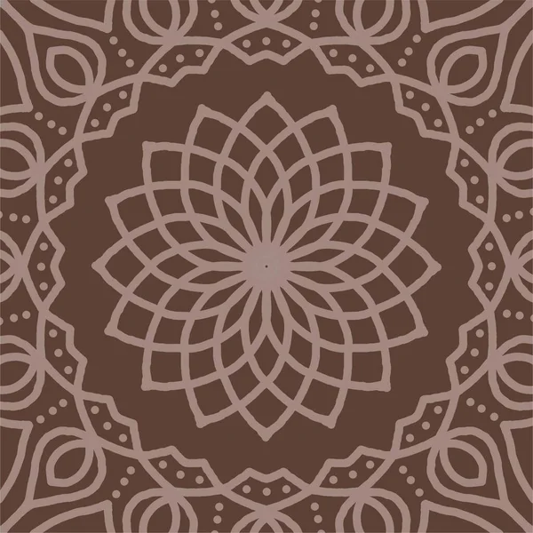 Mandala Arte Vintage Colorida Projeto Fundo Védico Indiano Antigo Textura —  Vetores de Stock