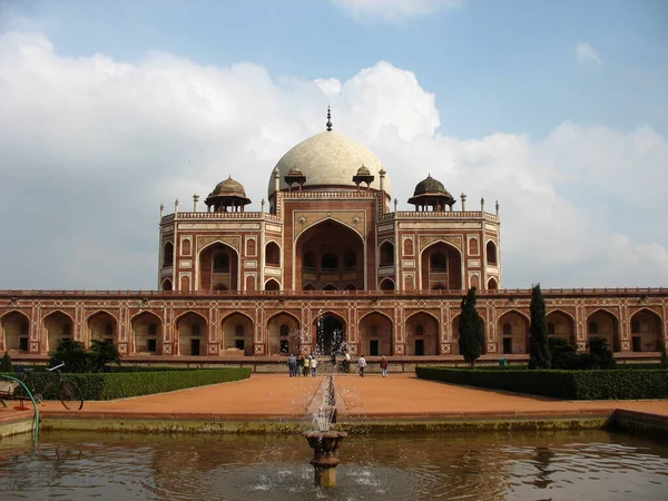 View Humayun Tomb Delhi — Stock Photo, Image