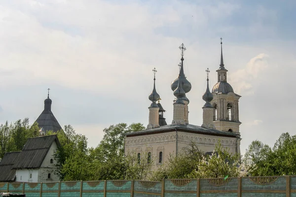 Suzdal Vlagyimir Terület Oroszország 2012 Május Alekszandrovszkij Muzsszkij Monasztír Alekszandrovszkij — Stock Fotó