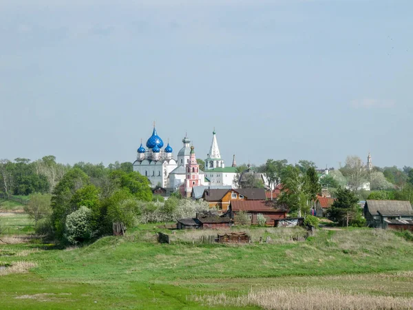 Suzdal Vladimir Oblast Oroszország Május 2012 Suzdal Kreml Látképe — Stock Fotó