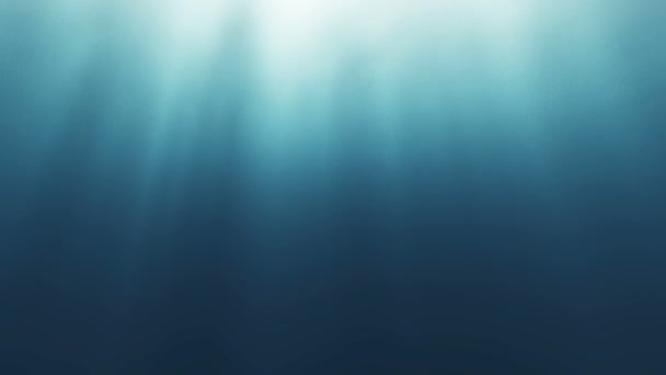 Underwater Sea Ray Abstract — Stockvideo