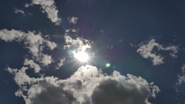 Himmel Wolken Zeitraffer — Stockvideo