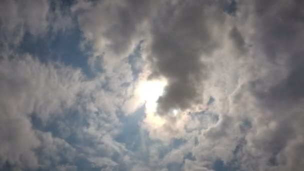 Upływ Czasu Chmury Niebo — Wideo stockowe