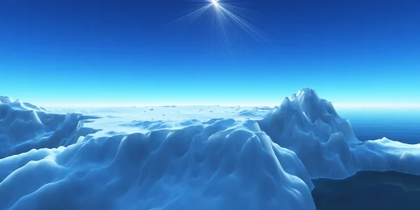 Berg Lód Zob — Zdjęcie stockowe