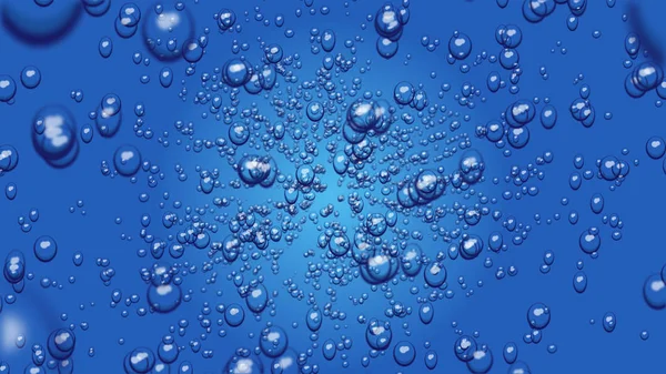 Бульбашка Воді Абстрактна — стокове фото