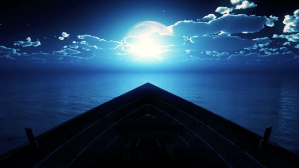 litle bateau pleine lune 