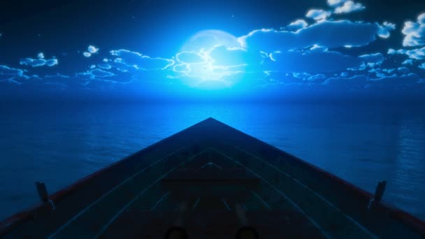 litle bateau pleine lune 