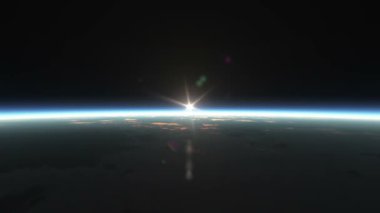 Dünyamız uzaydan doğuyor