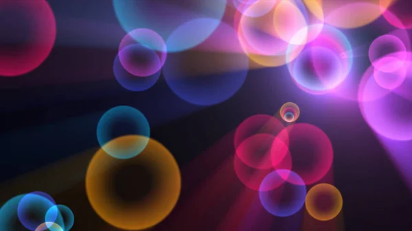 Cirkels Achtergrond Kleur Abstract — Stockfoto