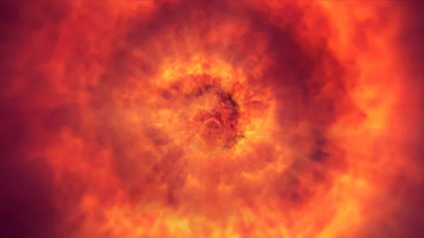 Bola Fuego Explosión Abstracta —  Fotos de Stock