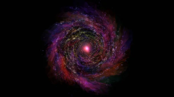 Kosmisk Galakse Bakgrunnssammendrag – stockfoto