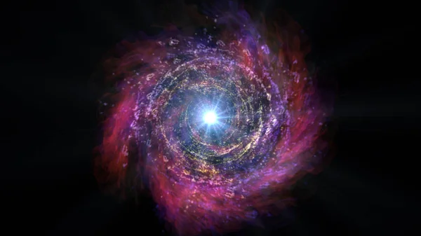 Galaxia Cósmica Fondo Abstracto —  Fotos de Stock