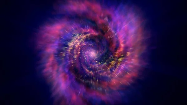 Kosmiska Galaxy Bakgrund Abstrakt — Stockfoto