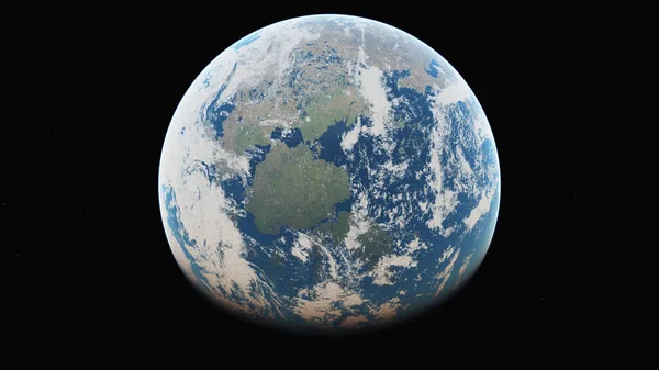 Abstrakta Planet Som Jorden — Stockfoto