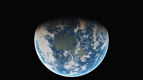 Abstrakta Planet Som Jorden — Stockfoto