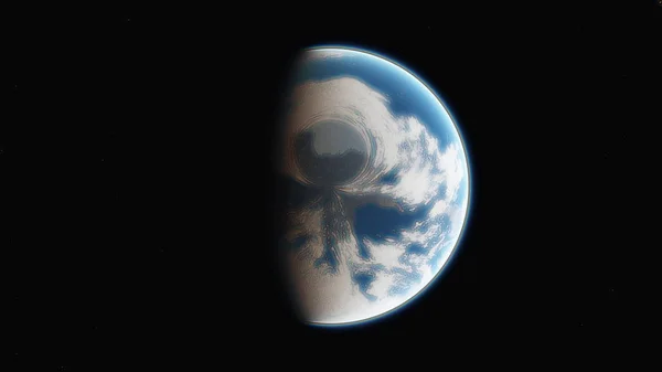 Răsărit Orbita Planetei — Fotografie, imagine de stoc