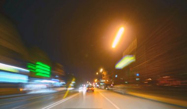 Rating gece ışık şehir