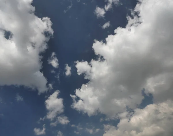 Moln Blå Himmel Panorama — Stockfoto