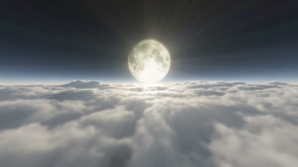 álom légy felhők és hold