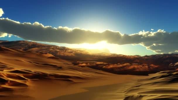 Zbura Peste Deșert — Videoclip de stoc