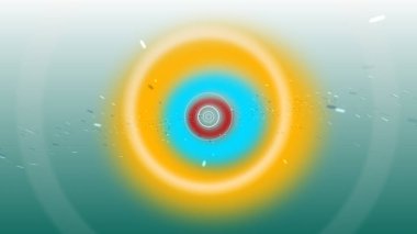 daire doku soyut arka plan