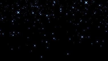 Soyut düşen kar pul