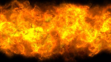 patlama ateş alev soyut