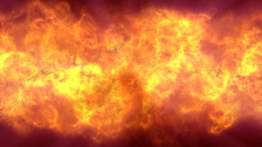 patlama ateş alev soyut