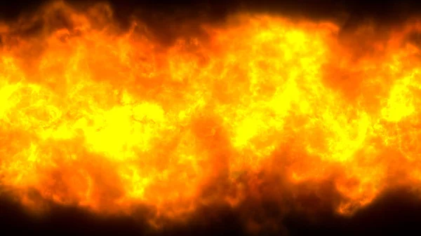 Explosión Fuego Llama Abstracto — Foto de Stock