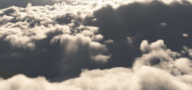 bulutlar soyut paylamak