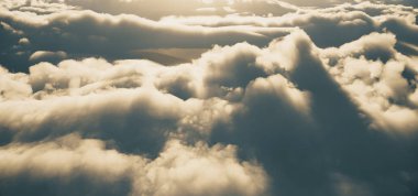 bulutlar soyut paylamak