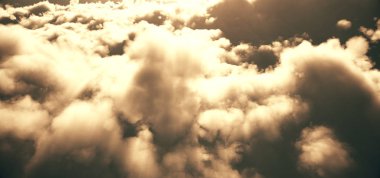 bulutlar soyut paylamak