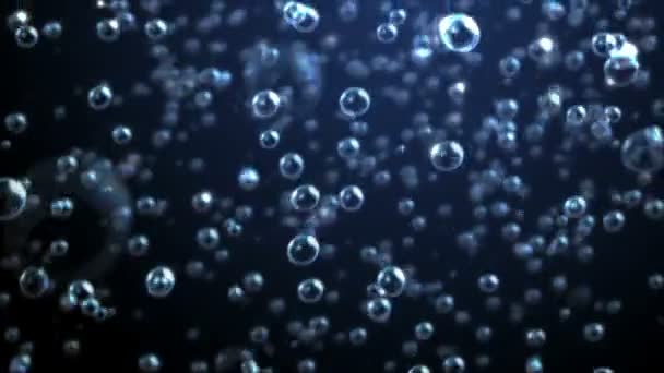 Lluvia Gota Burbuja — Vídeos de Stock