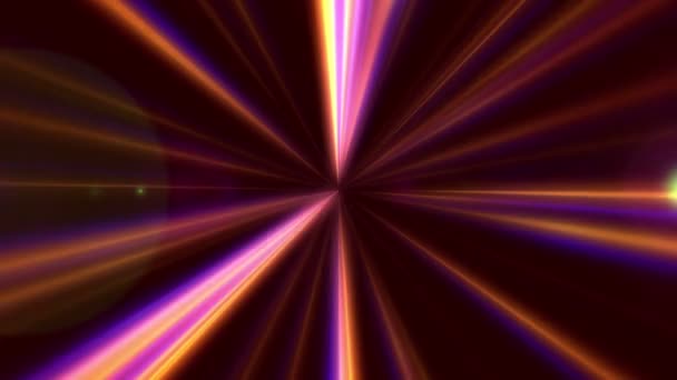 Ray Star Kleur Abstract — Stockvideo