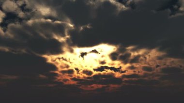 günbatımı zaman atlamalı 4k