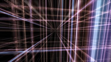 3D satırları arka plan soyut