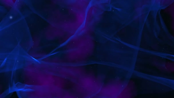 Nebulosa Espaço Fumaça Abstrata — Vídeo de Stock