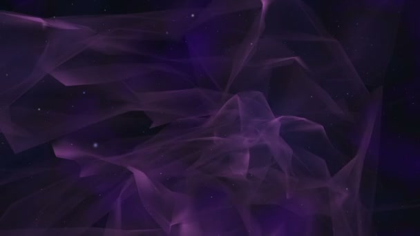 Nebulosa Espacio Humo Abstracto — Vídeo de stock
