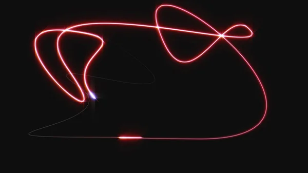 Line Neon Light Abstract — Stock Photo, Image