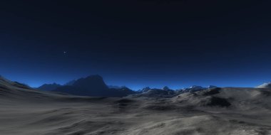 dağ yaylası soyut manzara panorama
