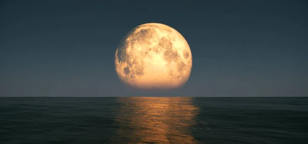 추상에서 보름달 — 스톡 사진